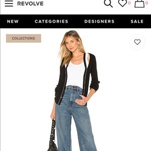 Alexander Wang Crush High Waist Wide Leg